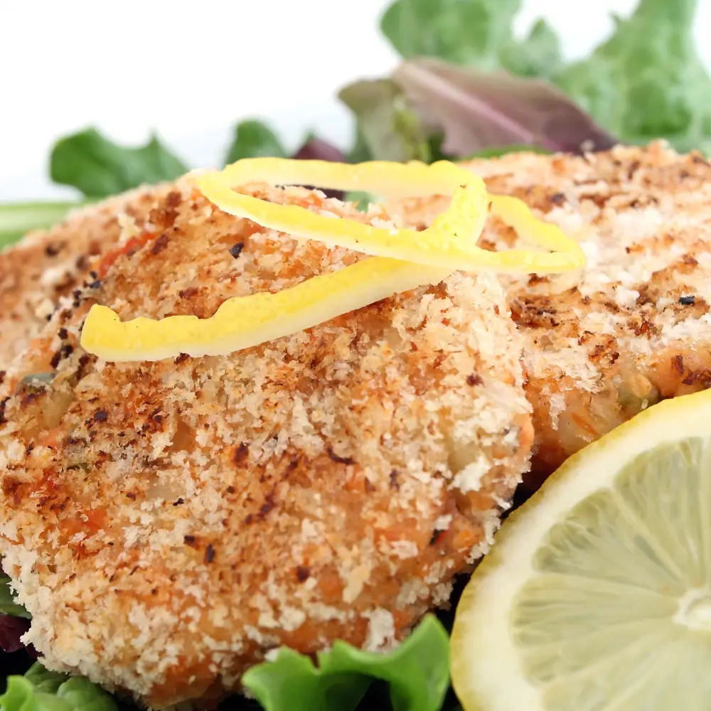 Delicious homemade Salmon Cakes recipe with crispy golden crust